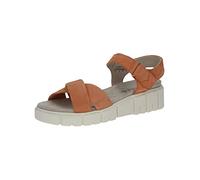 Caprice Women's 9-9-28258-20 Flat Sandals, Orange Suede, 5 UK