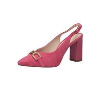 Caprice Women's 9-9-29600-20 Pumps Sling, Fuchsia Suede, 6 UK
