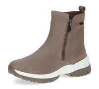 CAPRICE Women's ankle boots without heel Airmotion made of leather with zipper Width G