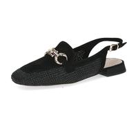 CAPRICE Women's Ballerinas with Heel, Black (Black Comb), 6 UK