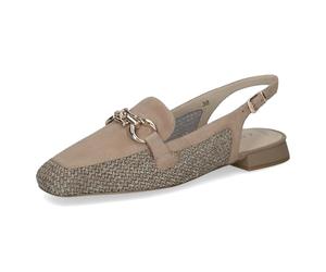 CAPRICE Women's Ballerinas with Heel, Brown (BARK Comb), 4 UK