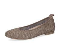 CAPRICE Women's Ballerinas with Heel, Brown (MUD Comb), 4 UK