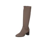 CAPRICE Women's block-heel boots Vegan, Brown (Cafe Stretch), 5 UK