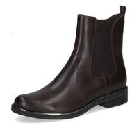 CAPRICE Women's Chelsea boots small heel elegant, Brown (Dk Brown Nappa), 4.5 UK