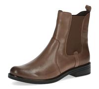 CAPRICE Women's Chelsea boots small heel elegant, Brown (Taupe Nappa), 5 UK
