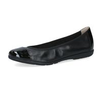 CAPRICE Women's Damen 9-22152-42 Ballet Flat, Black (Black Comb), 4 UK