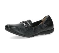 CAPRICE Women's Damen 9-24600-44 Moccasin, Black Deer, 5 UK