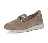 CAPRICE Women's Damen 9-24700-43 Loafer, Taupe Suede, 4 UK