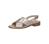 CAPRICE Women's Damen 9-28203-44 Heeled Sandal, Taupe Metallic, 9 UK