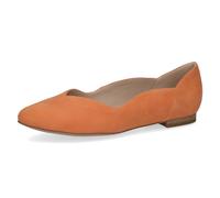 CAPRICE Women' 9-22200-42 Pump, Orange Suede, 4.5 UK