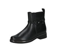 Caprice Women's Fashion Boots Leather Black (Black Nappa), 40.5