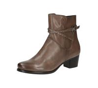 CAPRICE Women's heeled ankle boots with zipper elegant, Brown (Taupe Nappa), 6.5 UK