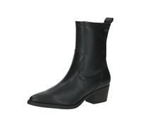 CAPRICE women's heeled boots with zipper Vegan, Black (Black Stretch), 4 UK