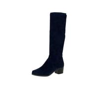 CAPRICE Women's High Boots with Heel Knee High Vegan, Navy stretch, 8.5 UK