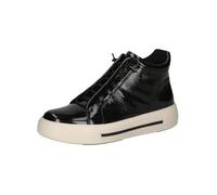 CAPRICE Women's High Trainers 9-25150-43 Ankle Boot, Black Naplak, 7.5 UK