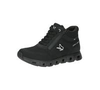 CAPRICE Women's Lace Boot Flat 9-25221-43 Ankle, Black Blk Sole, 6 UK