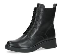 CAPRICE Women's leather ankle boots with zipper, Black (Black Nappa), 6 UK