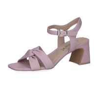 CAPRICE Women's Leather Heeled Sandals Festive, Purple (Lavender Nappa), 3.5 UK