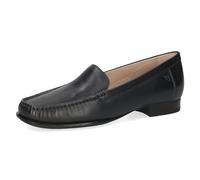 CAPRICE Women's Leather Loafers Elegant, Blue (Ocean Nappa), 6 UK