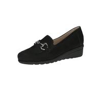 CAPRICE Women's Leather Loafers with Wedge Heel