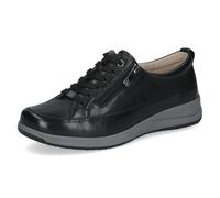 CAPRICE Women's Leather Oxford, Black (Black Nappa), 4 UK