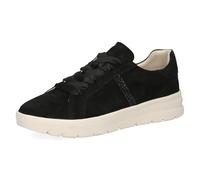 CAPRICE Women's Leather Oxford, Black (Black Suede), 6 UK