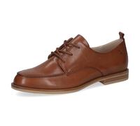 CAPRICE Women's Leather Oxford, Brown (Cognac Nappa), 6.5 UK