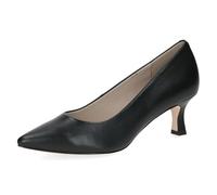 CAPRICE Women's Leather Pumps, Black (Black Nappa), 6 UK