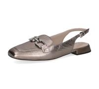 CAPRICE Women's Leather Pumps, Metallic (Brown Metallic), 4 UK