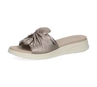 Caprice Women's Leather Sandal, Metallic (Brown Metallic), 6 UK