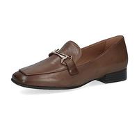 CAPRICE Women's Loafers Without Heel Memotion in Leather Elegant Width G