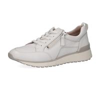 CAPRICE Women's Low-top Leather Sneakers with Zipper