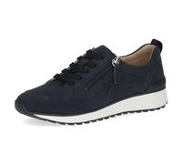 CAPRICE Women's Low-top Leather Sneakers with Zipper