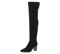 CAPRICE Women's 9-25521-41 Heeled Boots, Black Met Comb, 6.5 UK