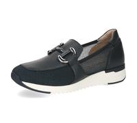 CAPRICE Women's 9-24536-42 Loafer, Navy Nappa, 7.5 UK