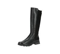 CAPRICE Women's tall heeled boots elegant knee-high, Black (Black Comb), 5.5 UK