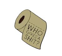 Capricious Toilet Roll Pin Smooth Alloy Brooch Decoration Sparks Conversation At Social Event Funny Brooch