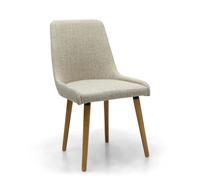 CapriCorisn Flax Effect Dining Chair netfurniture Natural One Size
