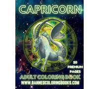 Capricorn Coloring Book (Astrology Adult Coloring Books)