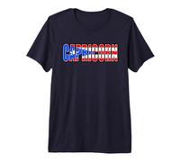 Capricorn Puerto Rican Horoscope Heritage DNA Flag Premium T-Shirt