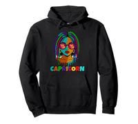 Capricorn Queen African American Women Zodiac Sign Pullover Hoodie