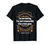 Capricorn Responsible Like A Goat Zodiac for Astrologers T-Shirt