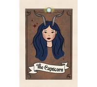 Capricorn - The Mountain Sovereign: A Zodiac Tarot-Inspired Lined Notebook | Astrology Aesthetic Journal | 200 Pages | 6x9 Size