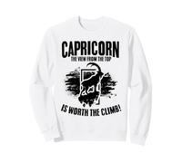 Capricorn - The View From The Top Is Worth The Climb Sweatshirt