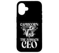 Capricorn the Zodiacs CEO Capricorn Case for iPhone 16