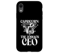 Capricorn the Zodiacs CEO Capricorn Case for iPhone XR
