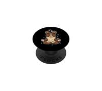 Capricorn Zen Cat Astrology PopSockets Adhesive PopGrip