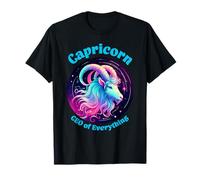 Capricorn Zodiac Astrology Goat CEO of Everything Sign T-Shirt
