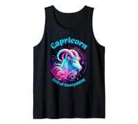Capricorn Zodiac Astrology Goat CEO of Everything Sign Tank Top