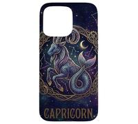 Capricorn Zodiac Design Mystic Sea Goat Astrology Art Case for iPhone 15 Pro Max